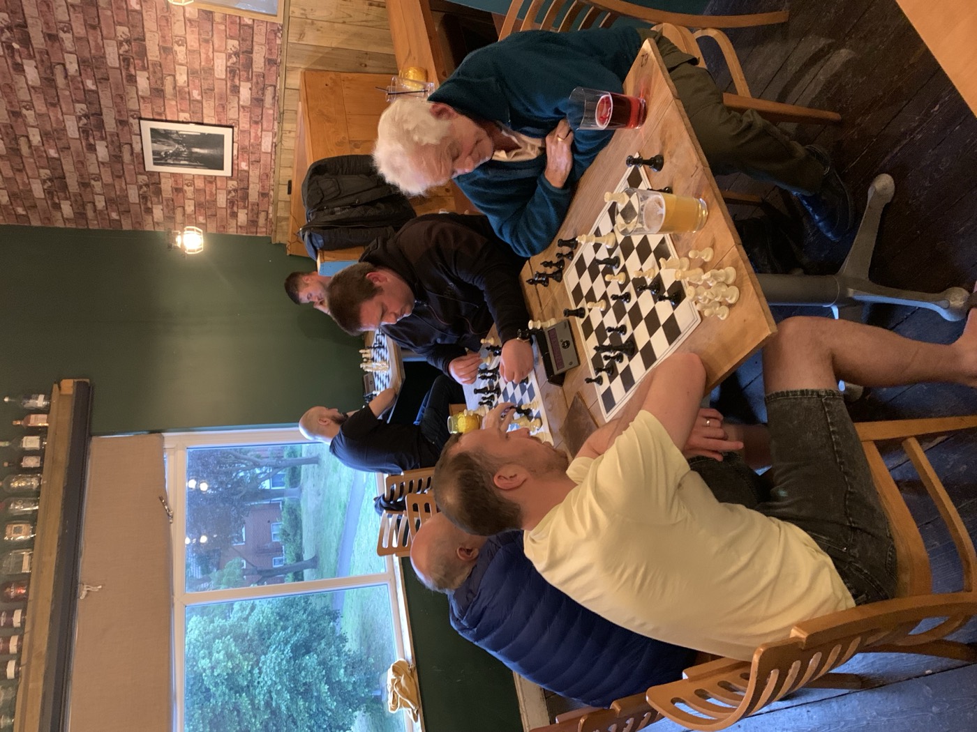 Members playing at a club night